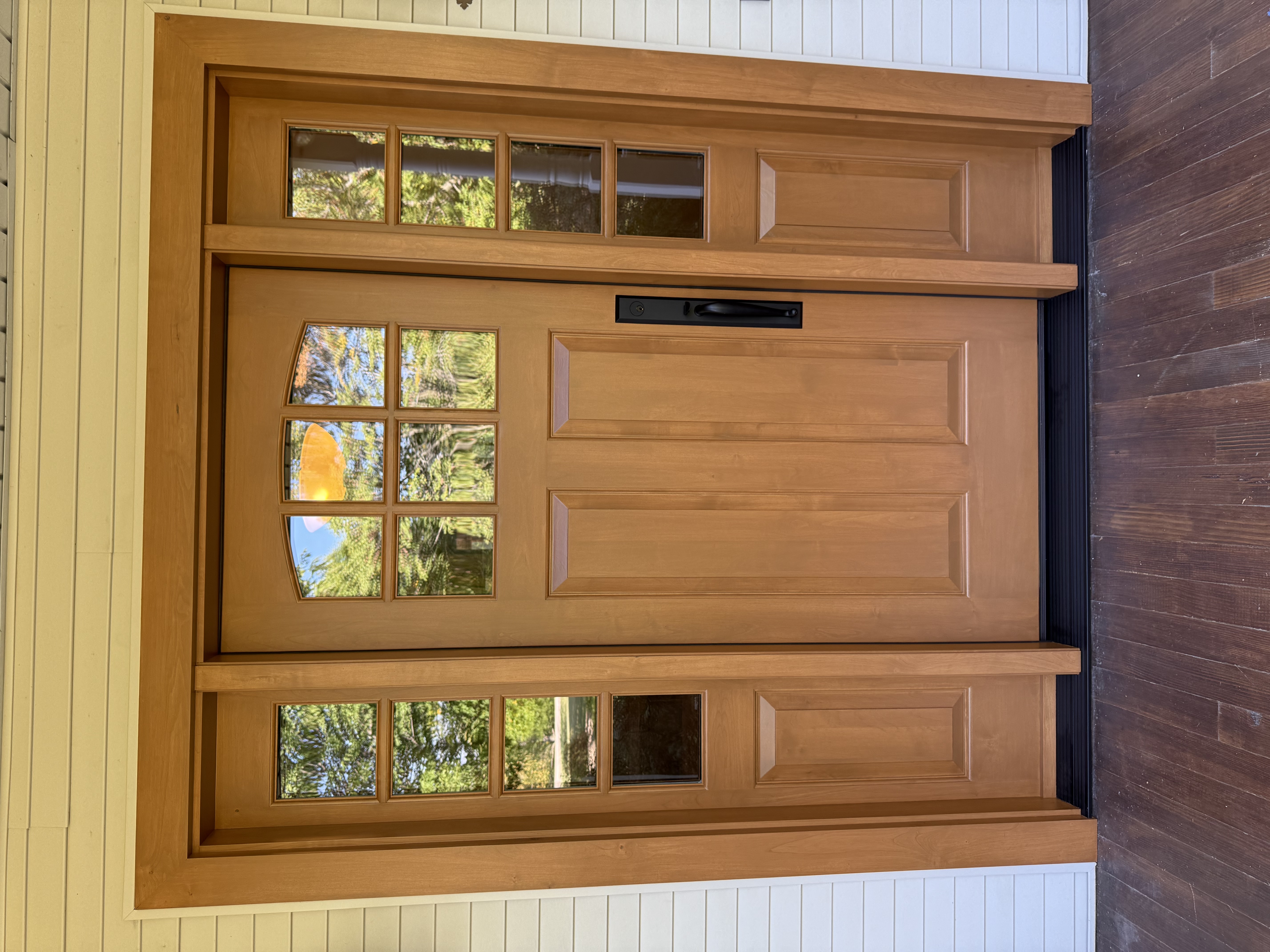 Residential home exterior painted by Maverick Painting